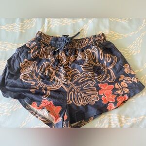 Fighting Eel Floral Women Shorts